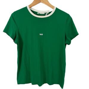 Helmut Lang Limited Edition Taxi T Shirt  Green Tokyo Women Size Large
